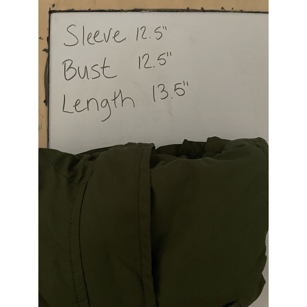 Old Navy 6-12 Months Essential Everyday Baby Military Cargo Jacket Green Zip Up - Picture 8 of 8